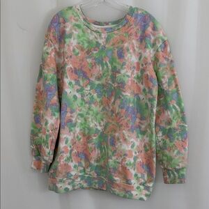 Girl’s art class Multicolor Tie-Dye Sweatshirt Size XL (14)